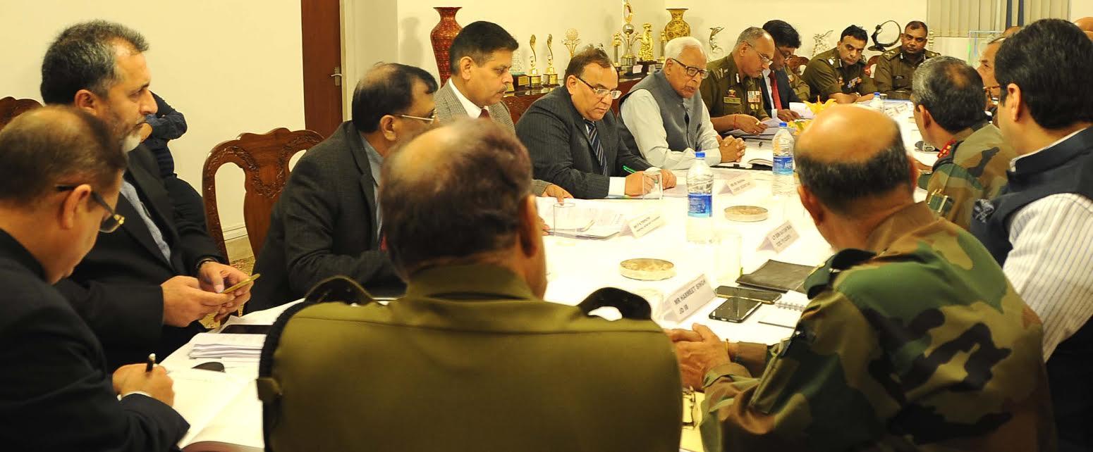 Governor–Army Commander meeting